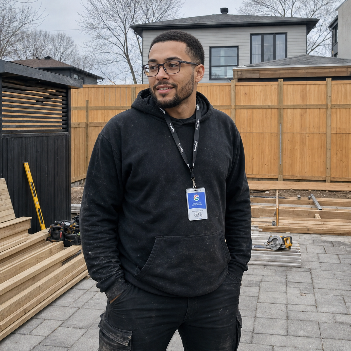 Plaque avis Google pour couvreur au Québec