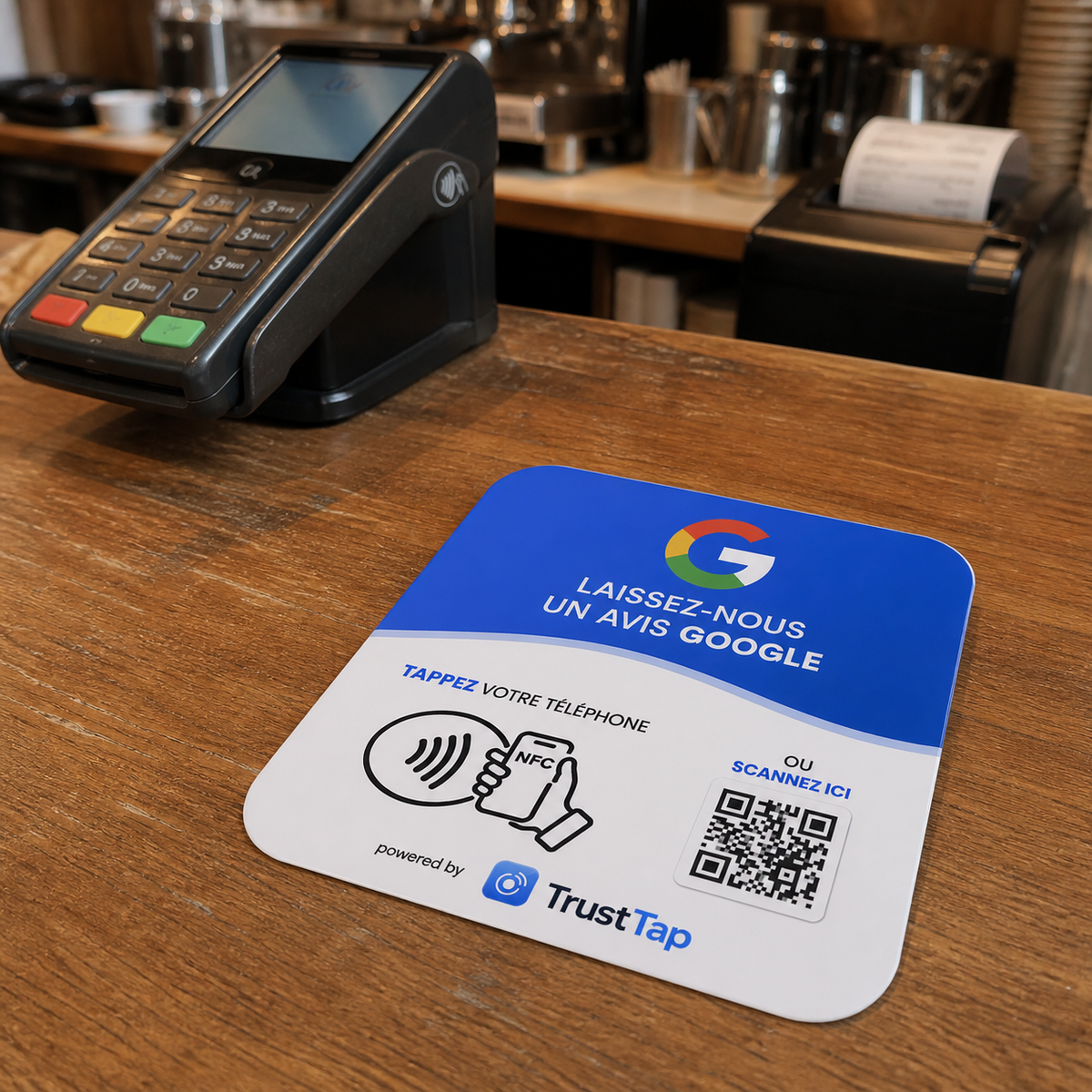 Quelle taille choisir pour une plaque d’avis Google?