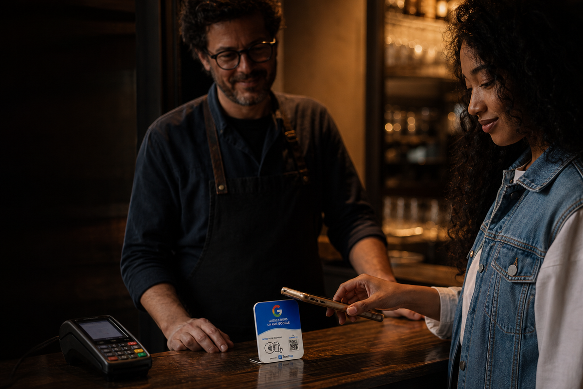 Plaque avis Google pour restaurant au Québec : où et comment l’utiliser