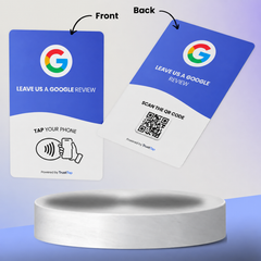 Badge NFC Avis Google avec cordon — TrustTap