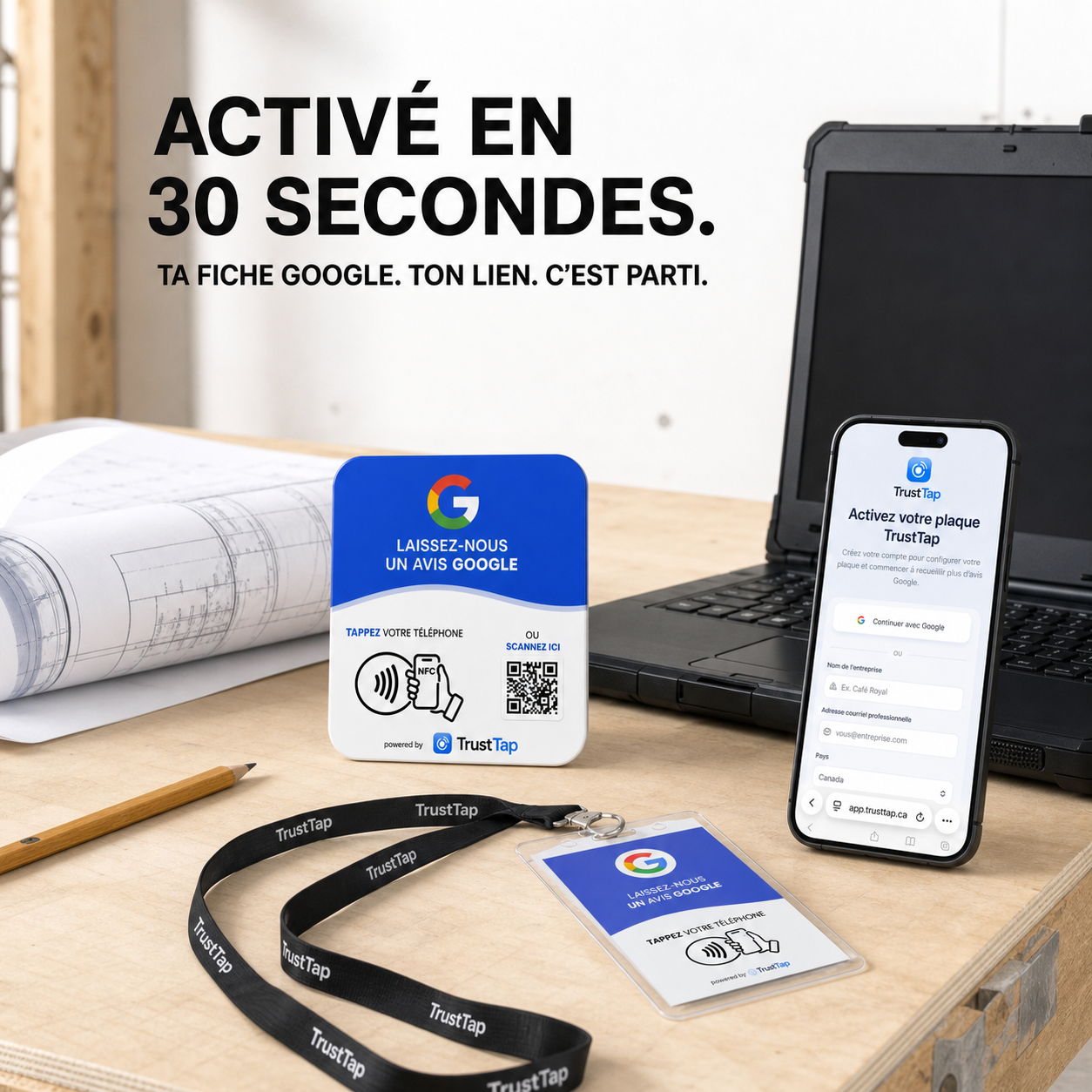 Activation de TrustTap